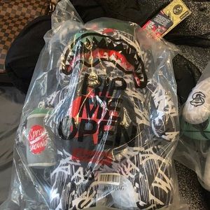 NIGHT NIGHT MONEY BEAR TEDDYBEAR BACKPACK